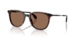 Moncler Men's KORRA ME6013 Shiny Dark Havana/Brown Sunglasses