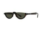 Kenzo Men's KZ40216I Dark Havana/Solid Green Sunglasses