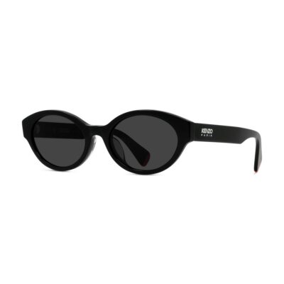 Kenzo Women's KZ40223U Black/Solid Smoke Sunglasses