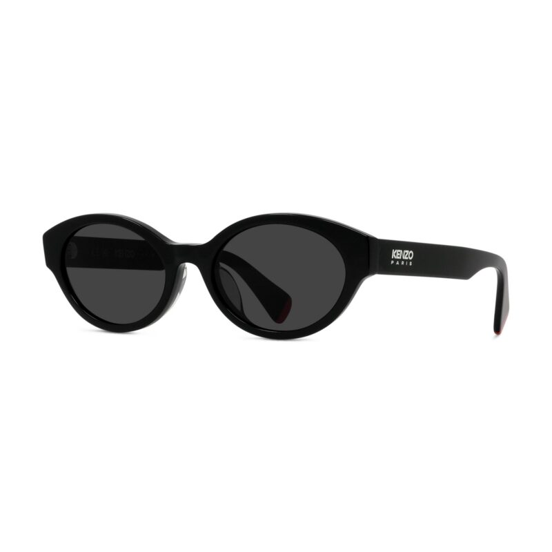Kenzo Women's KZ40223U Black/Solid Smoke Sunglasses