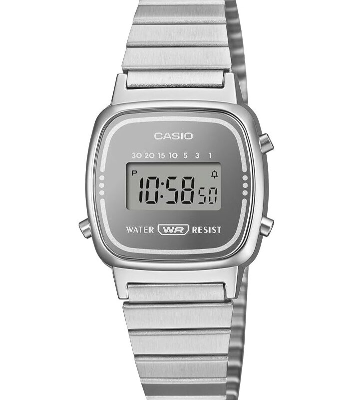 CASIO VINTAGE ICONIC MINI STEEL - SILVER MESH Watch
