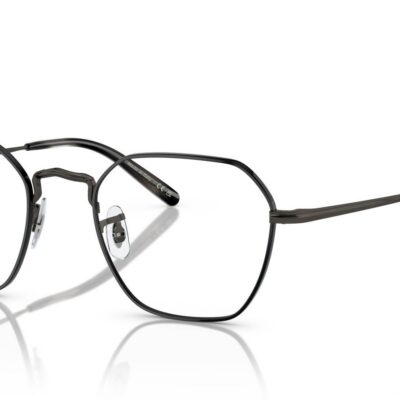 Oliver Peoples LEVISON OV 1334 Antique Pewter Black Eyeglasses