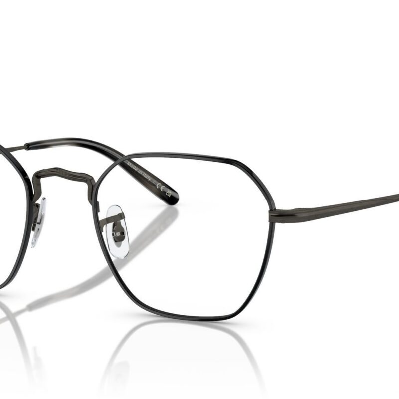 Oliver Peoples LEVISON OV 1334 Antique Pewter Black Eyeglasses
