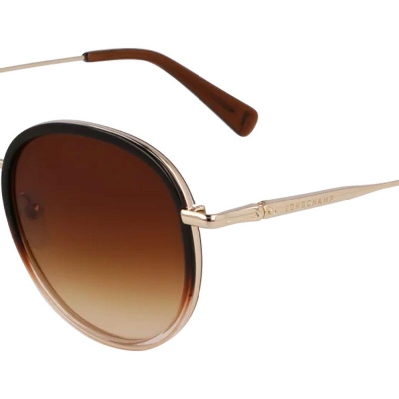 Longchamp Women's LO176S N Gold/Brown Shaded Sunglasses Longchamp Women's LO176S N Gold/Brown Shaded Sunglasses