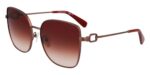 Longchamp Women's LO177S N Brown/Gradient Brown Sunglasses