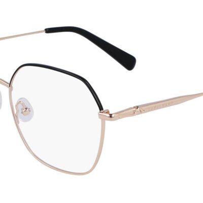 Longchamp Women's LO2152 Gold Black Eyeglasses