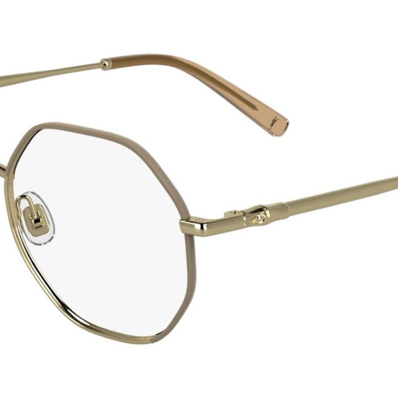 Longchamp Women's LO2166 N Gold Brown Eyeglasses Longchamp Women's LO2166 N Gold Brown Eyeglasses