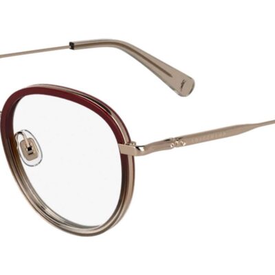 Longchamp Women's LO2168 Rose Gold/Burgundy Eyeglasses