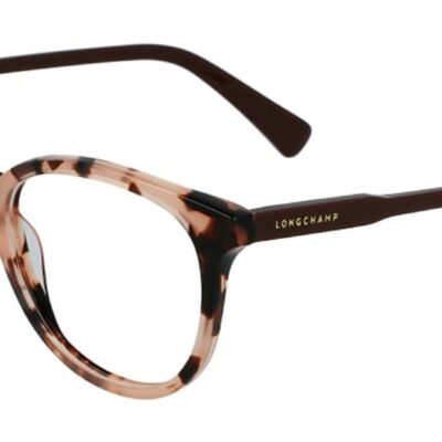 Longchamp Women's LO2608 Rose Havana Eyeglasses