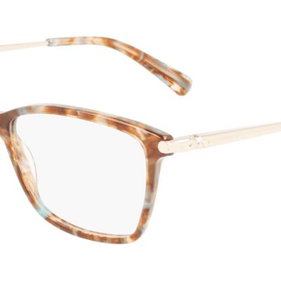 Longchamp Women's LO2621 Marble Brown-Azure Eyeglasses