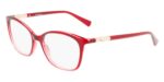 Longchamp Women's LO2696 Gradient Burgundy Pink Eyeglasses