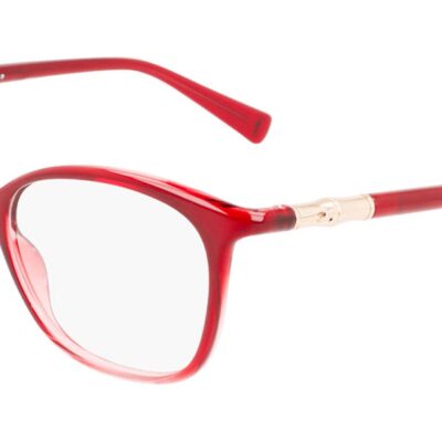 Longchamp Women's LO2696 Gradient Burgundy Pink Eyeglasses