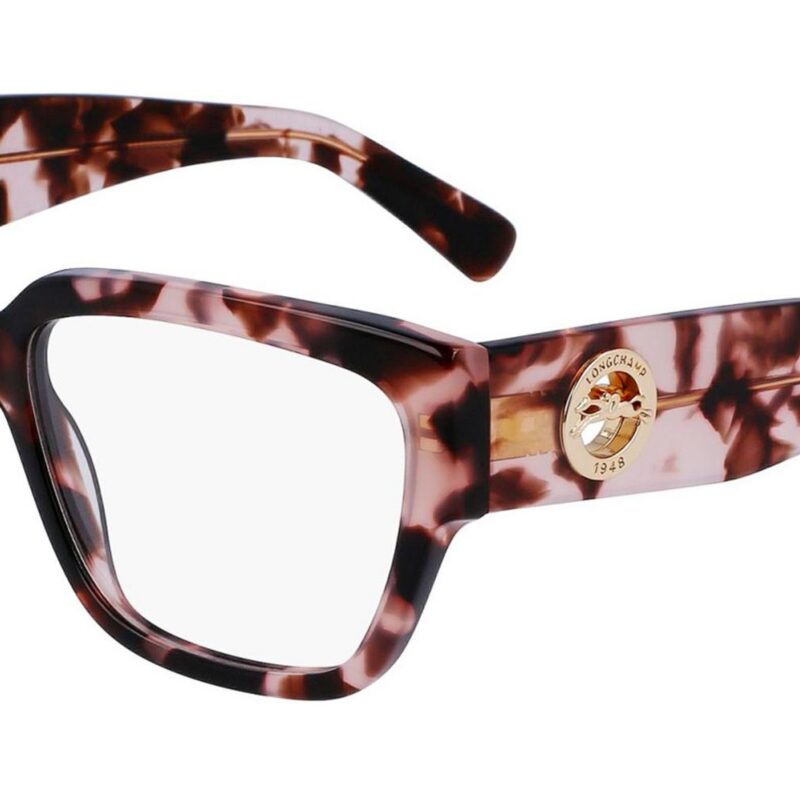 Longchamp Women's LO2703 Rose Havana Eyeglasses Longchamp Women's LO2703 Rose Havana Eyeglasses