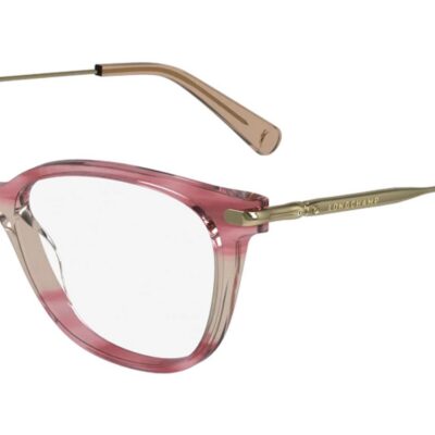 Longchamp Women's LO2735 Striped Rose Eyeglasses