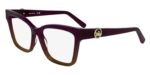Longchamp Women's LO2761 Transparent Gradient Purple/Brown Eyeglasses