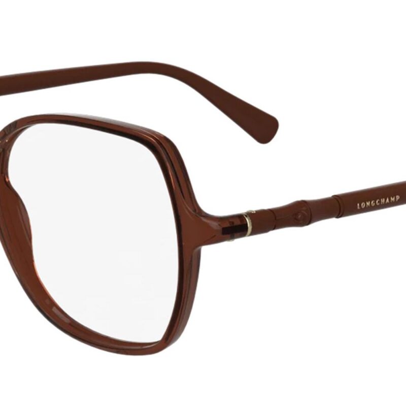 Longchamp Women's LO2769 N Transparent Brick Eyeglasses