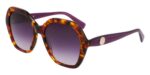 Longchamp Men's LO759S Violet Tortoise/Violet Shaded Sunglasses