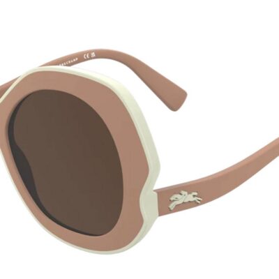 Longchamp Women's LO780S Nude/Brown Sunglasses