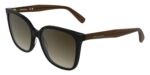 Longchamp Women's LO807S Black Brown/Brown Grey Shaded Sunglasses