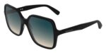 Longchamp Women's LO808S Black/Brown Blue Shaded Sunglasses