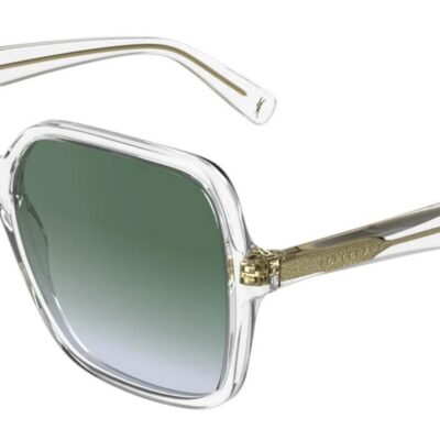 Longchamp Women's LO808S Crystal/Green Sunglasses