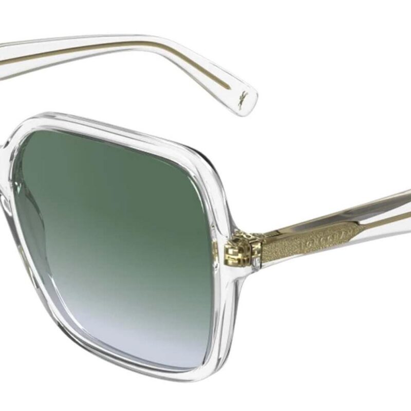 Longchamp Women's LO808S Crystal/Green Sunglasses Longchamp Women's LO808S Crystal/Green Sunglasses