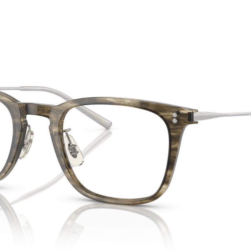 Oliver Peoples Men's LOFTIN OV 5543 Soft Olive Green Bark Eyeglasses Oliver Peoples Men's LOFTIN OV 5543 Soft Olive Green Bark Eyeglasses