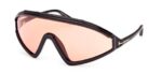 Tom Ford Men's LORNA FT1121 Shiny Black/Light Brown Sunglasses
