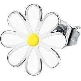La Petite Story Single Steel White Daisy Earrings LPS02AQM49 For Women