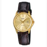 Casio Women's 29mm Ss Ip Gold Watch (LTP-1183Q-9ADF)