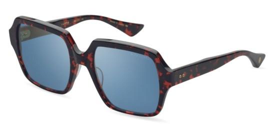 Dita Men's LUZPA Red Tortoise/Blue Gold Mirror Sunglasses Dita Men's LUZPA Red Tortoise/Blue Gold Mirror Sunglasses