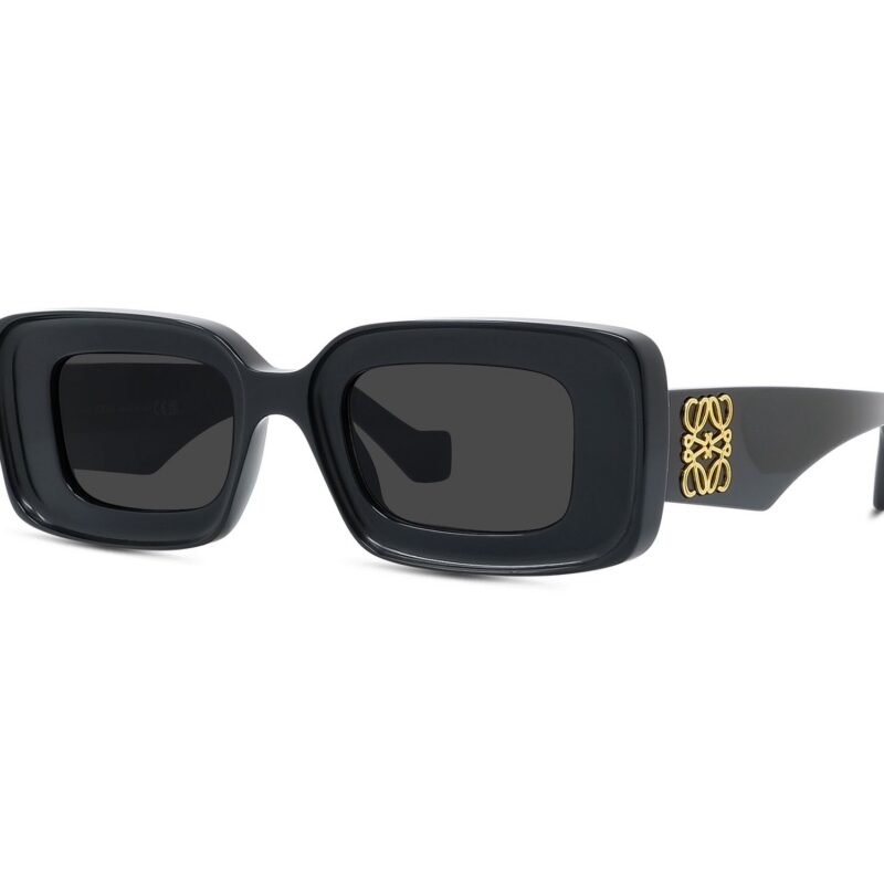 Loewe Women's LW40101I Black/Grey Sunglasses Loewe Women's LW40101I Black/Grey Sunglasses