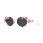 Loewe Women's LW40173U Gold/Solid Smoke Sunglasses