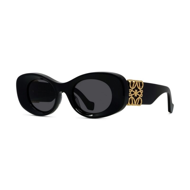 Loewe Women's LW40175U Black/Grey Sunglasses Loewe Women's LW40175U Black/Grey Sunglasses