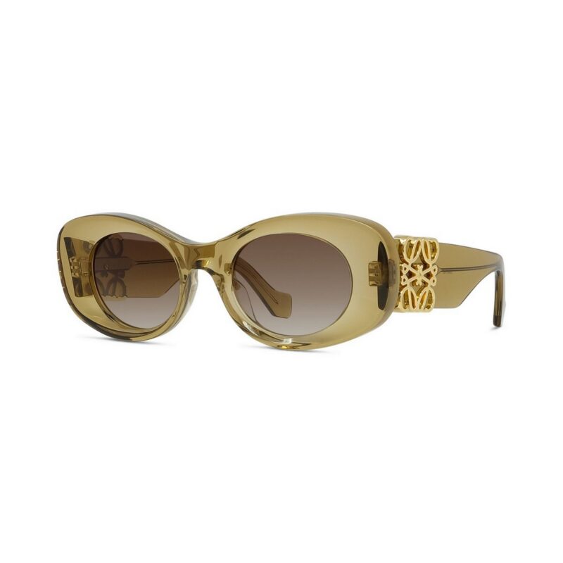 Loewe Women's LW40175U Green/Brown Gradient Sunglasses Loewe Women's LW40175U Green/Brown Gradient Sunglasses