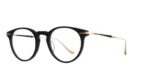 Matsuda Women's M2056 Matte Black - Brushed Gold Eyeglasses