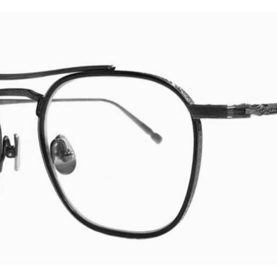 Matsuda Men's M3149 Ruthenium - Matte Black Eyeglasses