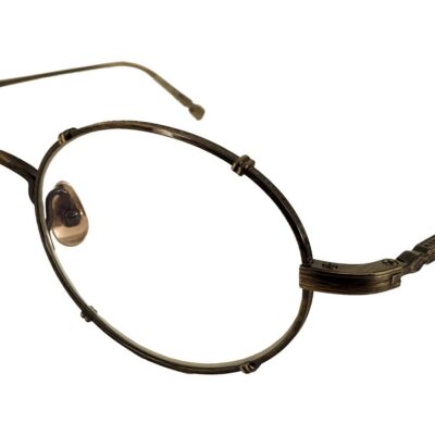 Matsuda Men's M3150 Antique Gold Eyeglasses