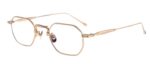 Matsuda Men's M3166 Brushed Gold Eyeglasses