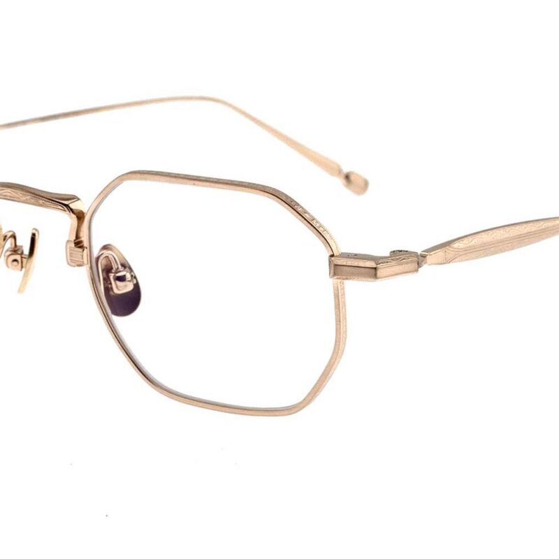 Matsuda Men's M3166 Brushed Gold Eyeglasses Matsuda Men's M3166 Brushed Gold Eyeglasses