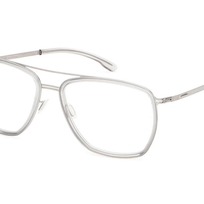 Ic!berlin Men's MAGNUS IC5036 Light Grey - Violet Eyeglasses Ic!berlin Men's MAGNUS IC5036 Light Grey - Violet Eyeglasses