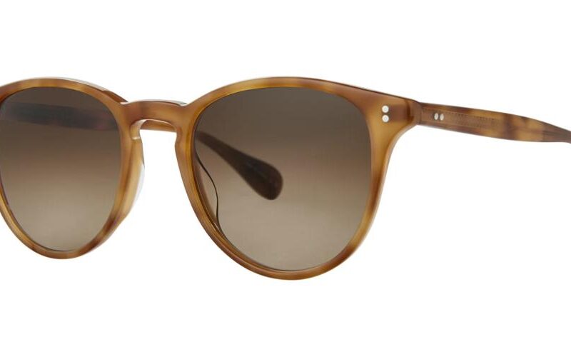 Garrett Leight Men's MANZANITA SUN Ember Tortoise/California Dream Gradient Sunglasses