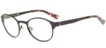 Vanni Women's MAPS V1161 Matte Dark Violet Satin Eyeglasses