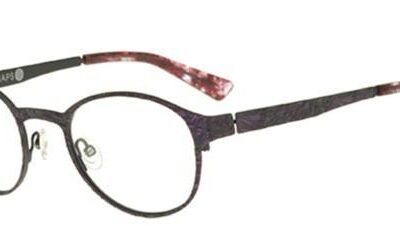Vanni Women's MAPS V1161 Matte Dark Violet Satin Eyeglasses