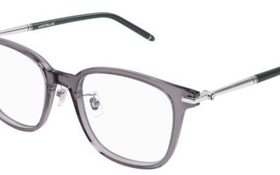 Montblanc Men's MB0247OK Grey Eyeglasses