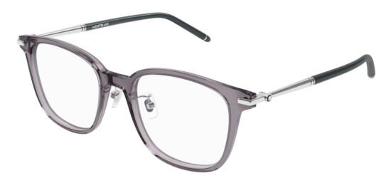 Montblanc Men's MB0247OK Grey Eyeglasses Montblanc Men's MB0247OK Grey Eyeglasses