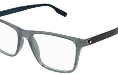 Montblanc Men's MB0251O Grey Eyeglasses
