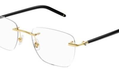 Montblanc Men's MB0274O Black Eyeglasses