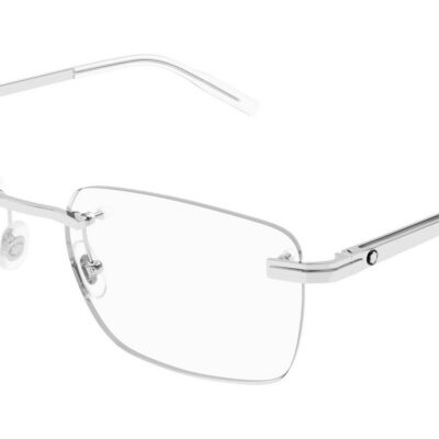 Montblanc Men's MB0279O Silver Eyeglasses