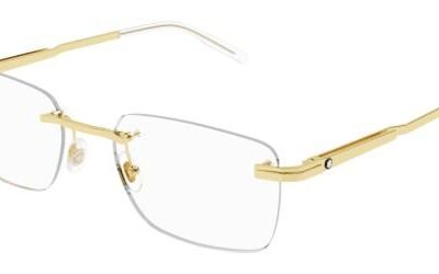 Montblanc Men's MB0279O Gold Eyeglasses